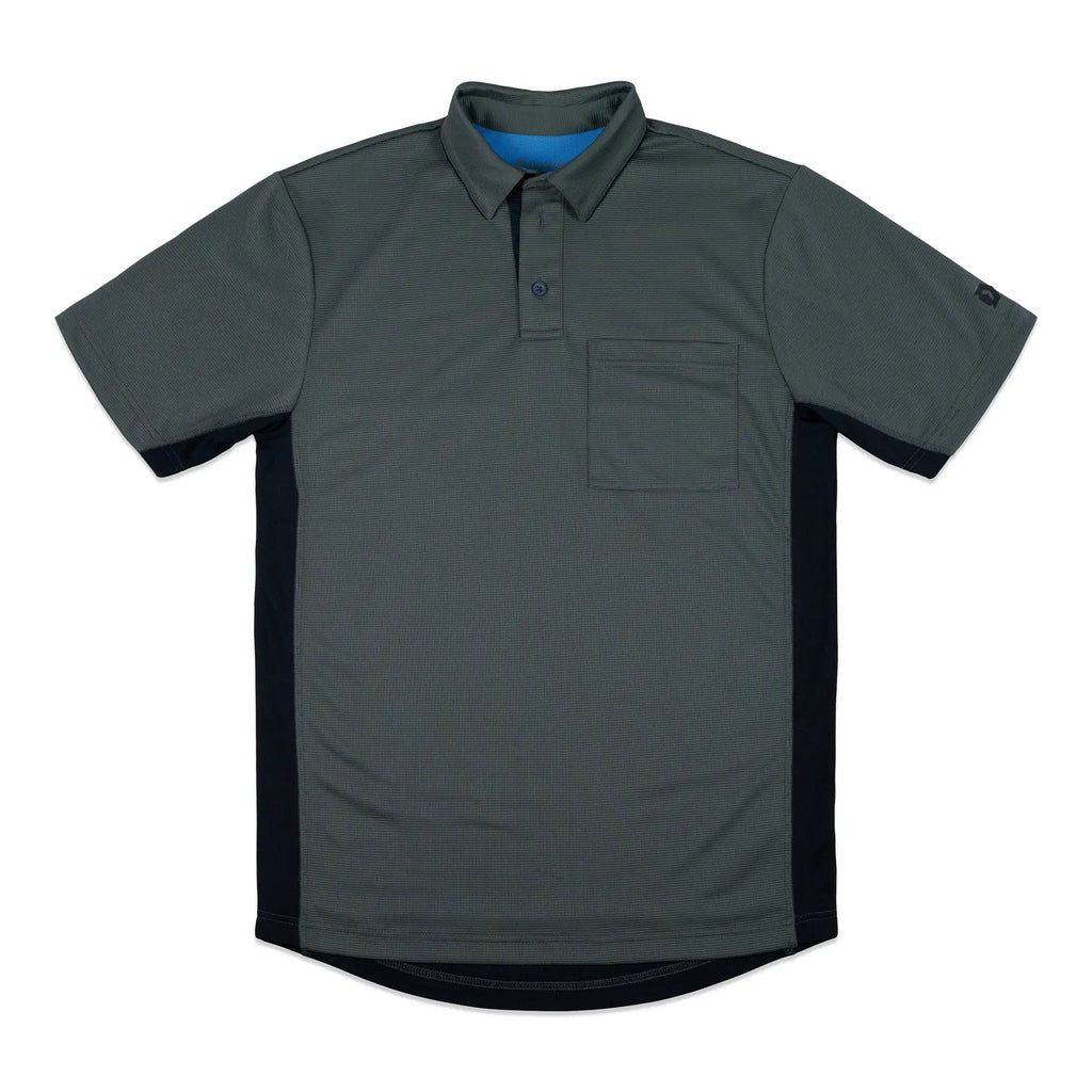 Little League BFX MLB Side Panel Charcoal Umpire Shirt