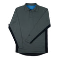 BFX MLB Side Panel Homage V2 LS Charcoal Umpire Shirt