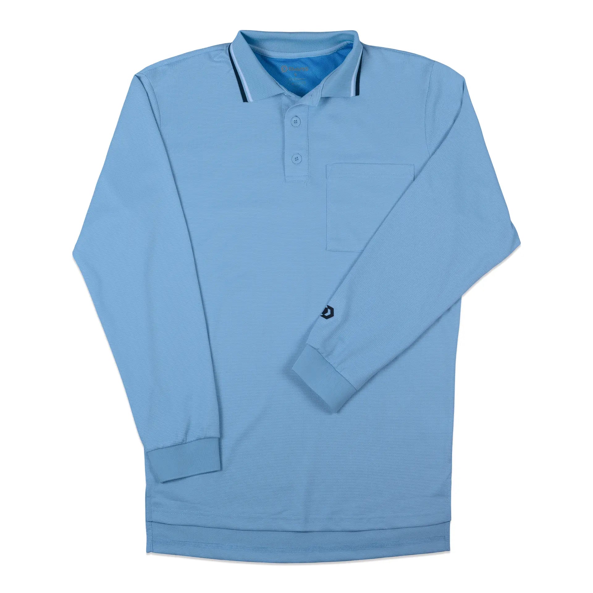 Little League BFX Traditional LS Powder Blue Umpire Shirt