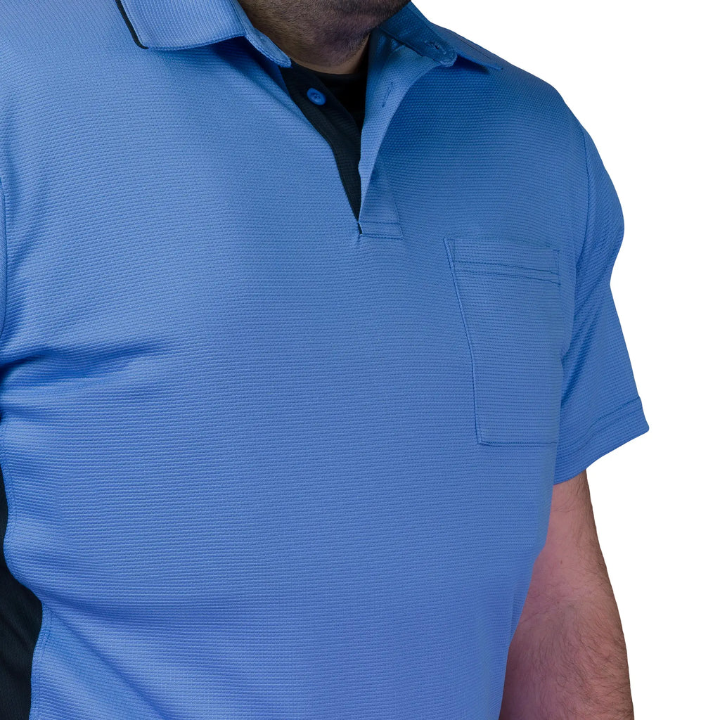 Little League BFX MLB Side Panel Sky Blue Umpire Shirt