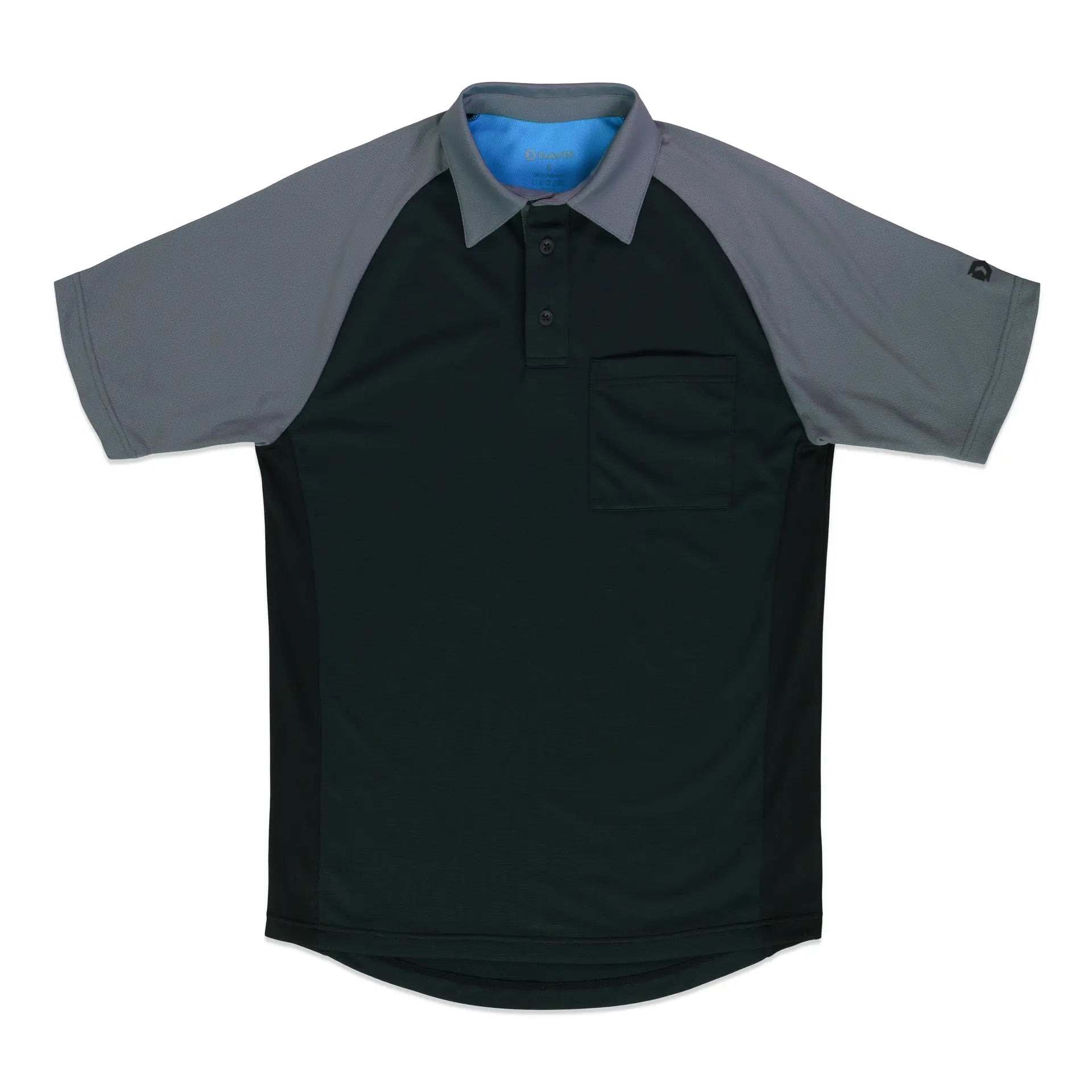 MX3 Black/Charcoal Raglan Sleeve Umpire Shirt