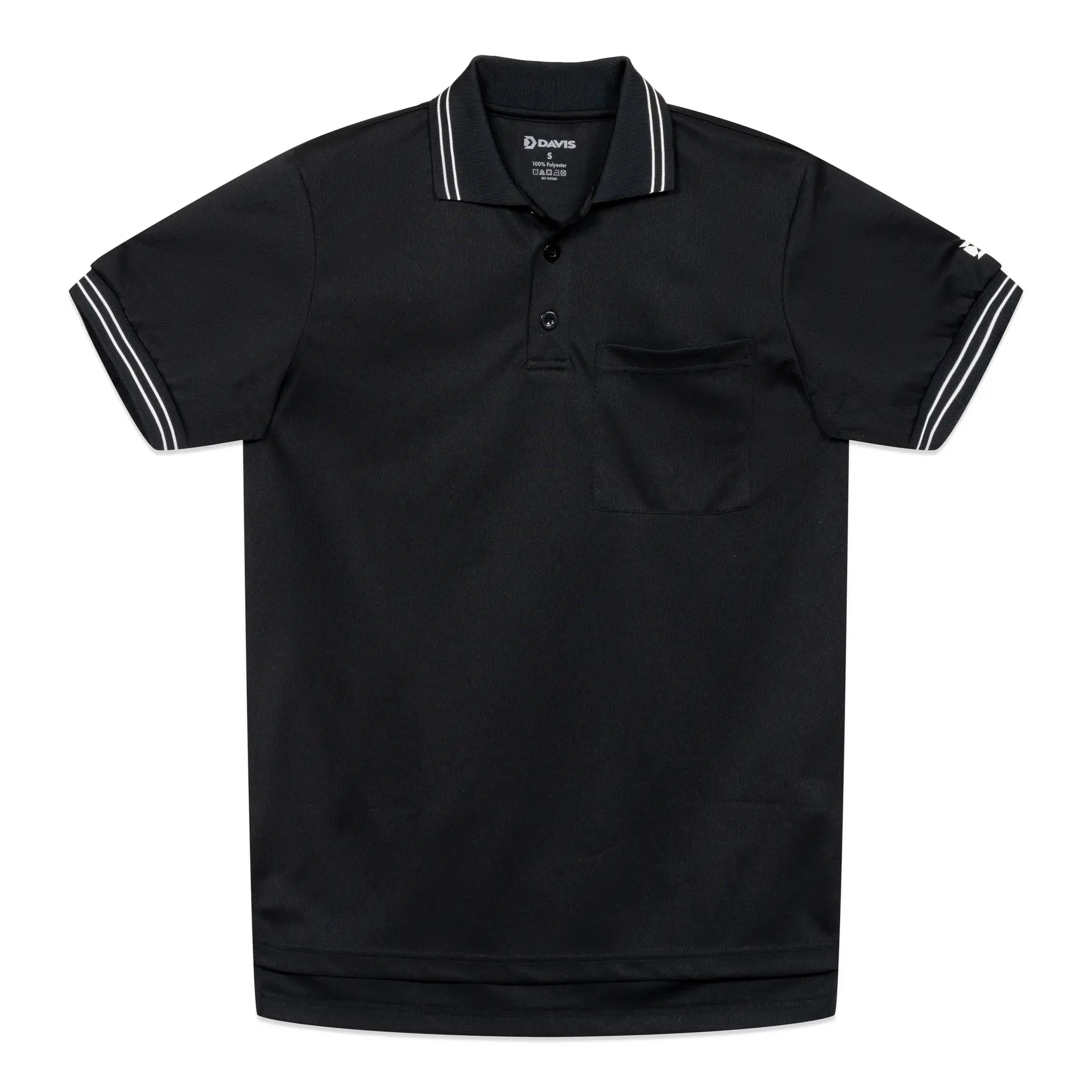 Little League Core Traditional Black Umpire Shirt
