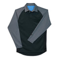 MX3 Black/Charcoal LS Raglan Sleeve Umpire Shirt