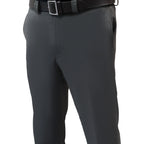 BFX Pro Flat Front Charcoal Plate Umpire Pant