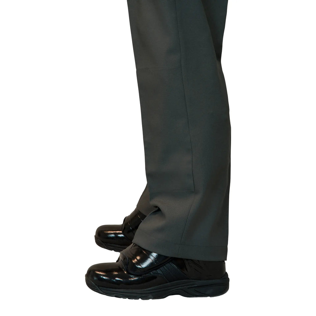 94X V2 Pleated Straight Fit Charcoal Plate Umpire Pant