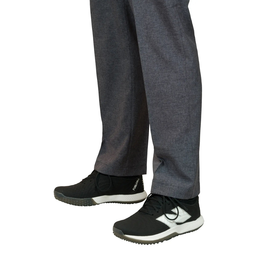 94X V2 Pleated Straight Fit Heather Gray Base Umpire Pant