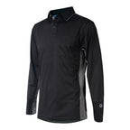 BFX MLB Side Panel Homage V2 LS Black Umpire Shirt