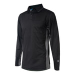 BFX MLB Side Panel Homage V2 LS Black Umpire Shirt