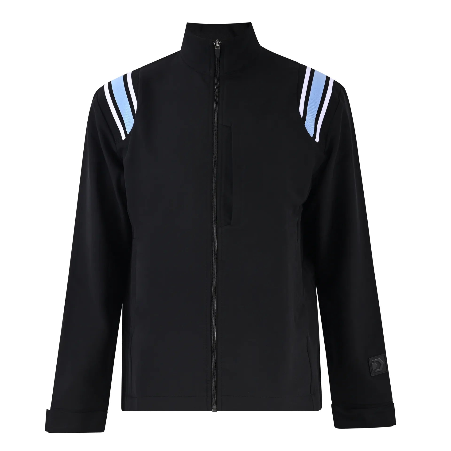 BFX Soft Shell Black/Powder Blue Traditional Jacket
