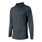 BFX MLB Side Panel Homage V2 LS Charcoal Umpire Shirt