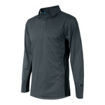 BFX MLB Side Panel Homage V2 LS Charcoal Umpire Shirt