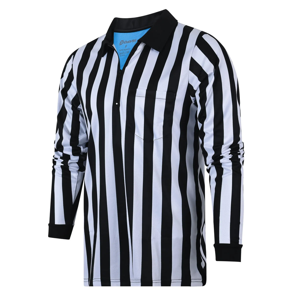 BFX 1" Stripe Football/Lacrosse Referee LS Shirt