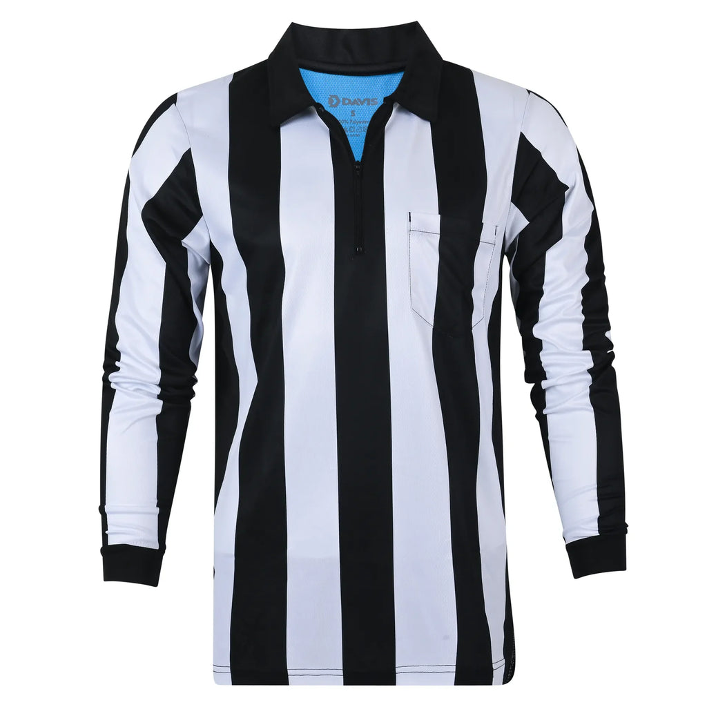 BFX 2" Stripe Football/Lacrosse Referee LS Shirt