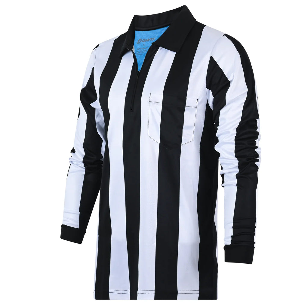 BFX 2" Stripe Football/Lacrosse Referee LS Shirt
