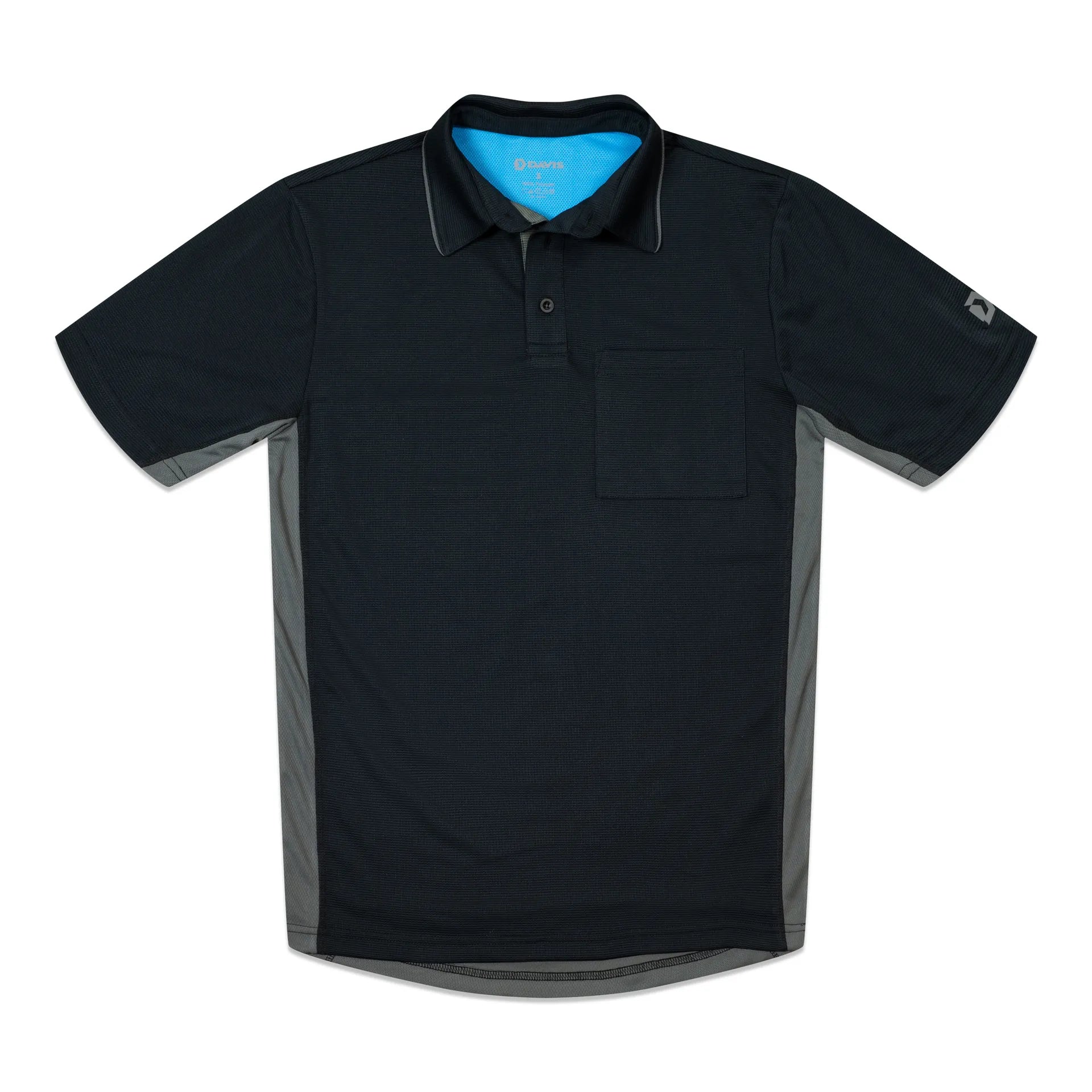 Little League BFX MLB Side Panel Black Umpire Shirt