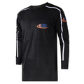 Illinois (IHSA) Davis IHSA AeroFLX Soccer Black Referee LS Shirt 2.0