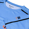 Illinois (IHSA) Davis Women's IHSA AeroFLX Soccer Blue Referee Shirt 2.0