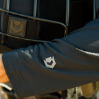 BFX MLB Side Panel Homage V2 LS Black Umpire Shirt