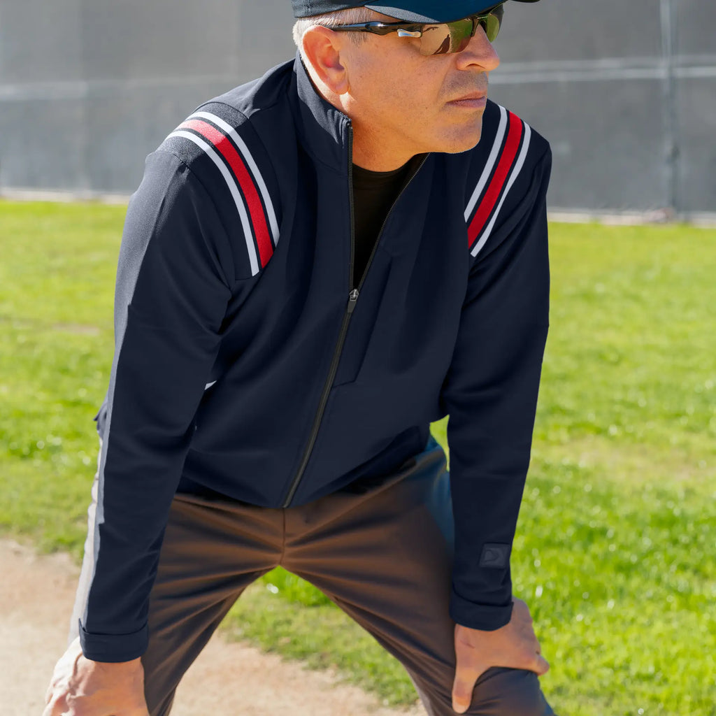 BFX Soft Shell Navy/Red Traditional Jacket