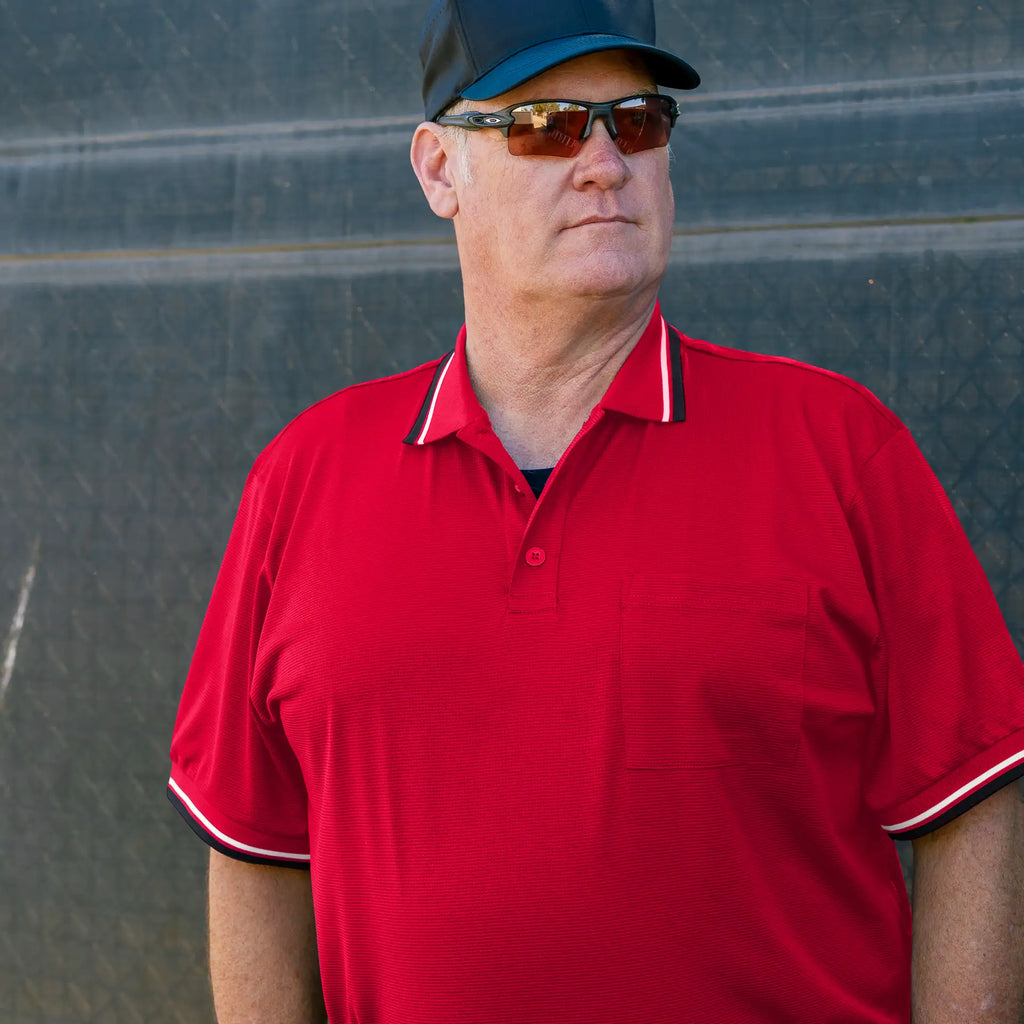 BFX Traditional Red Umpire Shirt