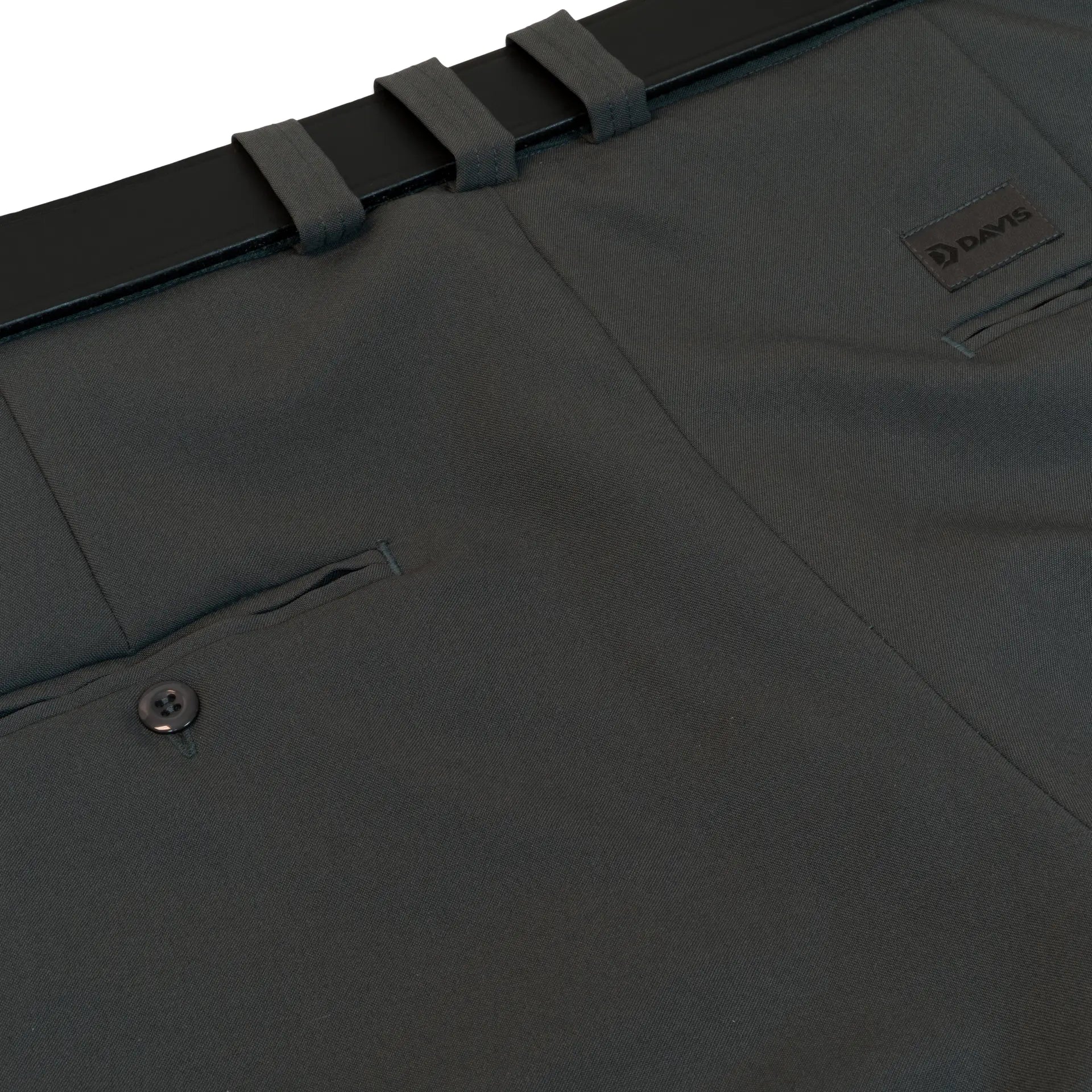 Core Lightweight Flat Front Charcoal Plate Umpire Pant