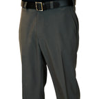 Core Lightweight Flat Front Charcoal Plate Umpire Pant