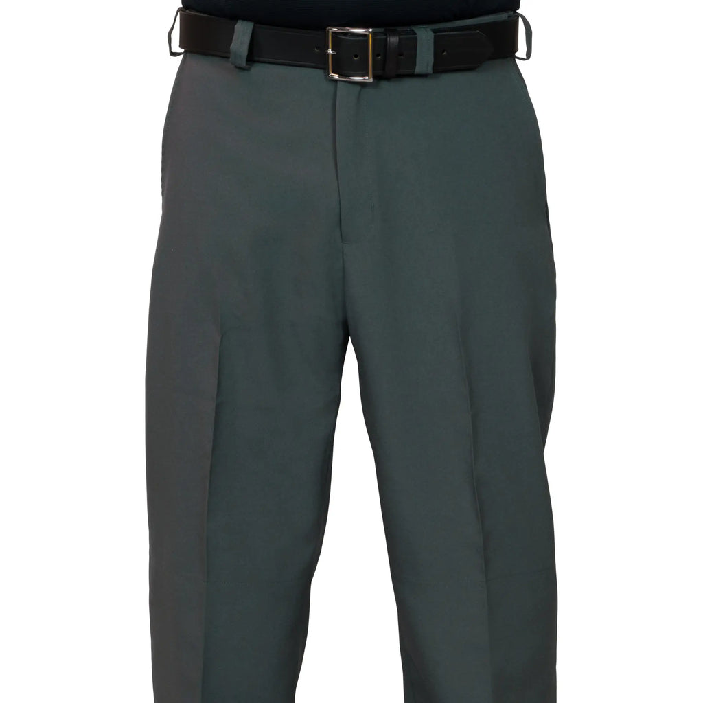 Core Lightweight Flat Front Charcoal Plate Umpire Pant