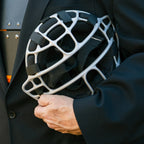 Mirage 12 XCG Silver Umpire Mask + D3O® Cloud4 Pads