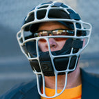 Mirage 12 XCG Silver Umpire Mask + D3O® Cloud4 Pads