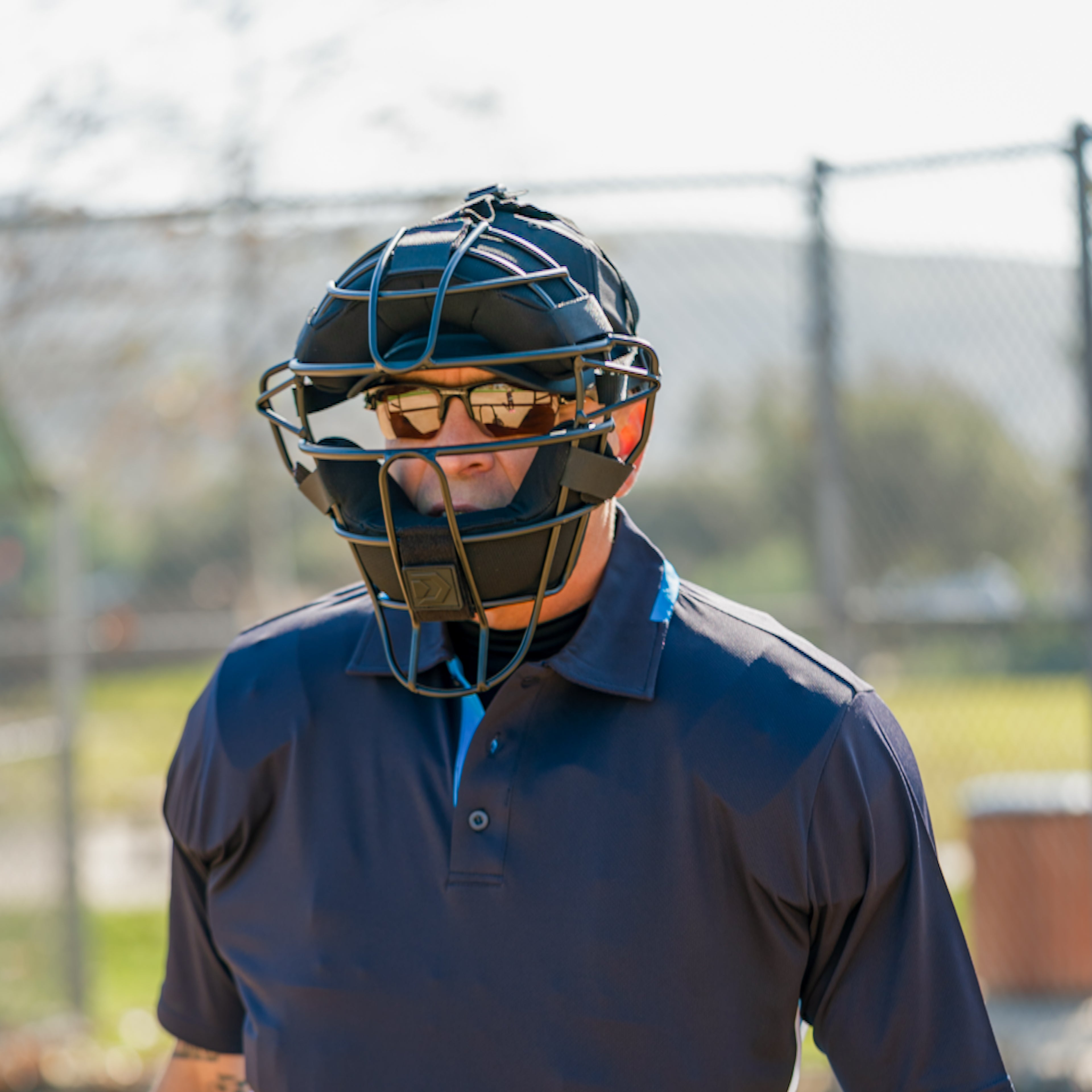 Tango2 Universal Black Umpire Mask Pads